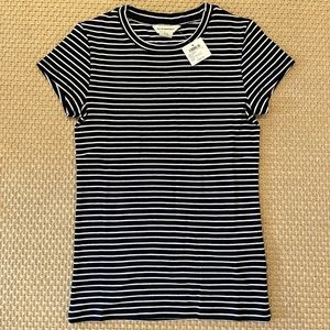 Club Monaco Striped Bowee Tee